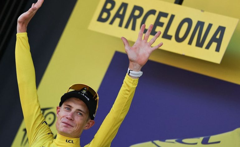 Auftakt der Tour de France: Vingegaard in Gelb, Red Bull erlebt Rückschlag