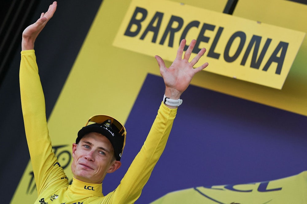 Auftakt der Tour de France: Vingegaard in Gelb, Red Bull erlebt Rückschlag