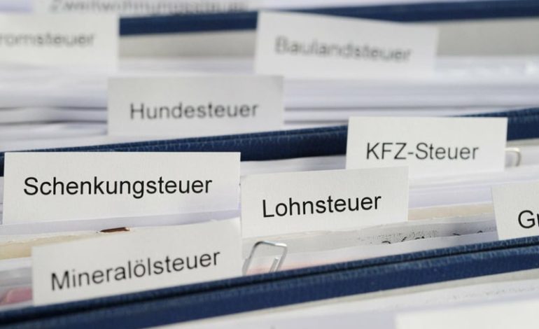 Steuereinnahmen im Juni leicht rückläufig