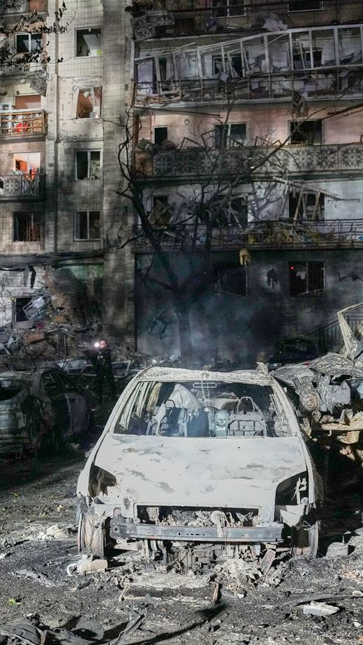 Russland antwortet mit heftigen Angriffen auf Kyjiw