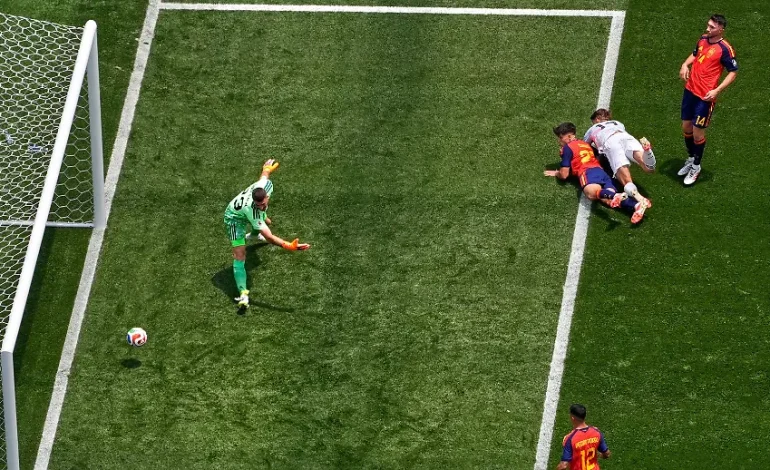 Spanien kassiert nach 649 Minuten das erste WM-Gegentor