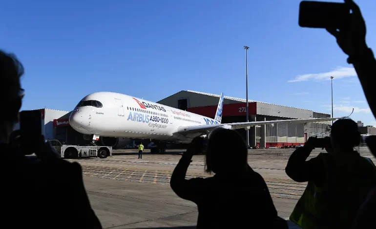 Qantas‘ Airbus A350 stellt neuen Langstreckenrekord auf