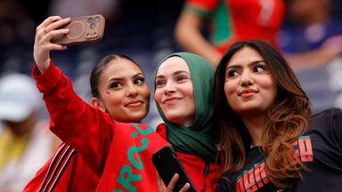 Marokko-Fans bei der WM 2026
