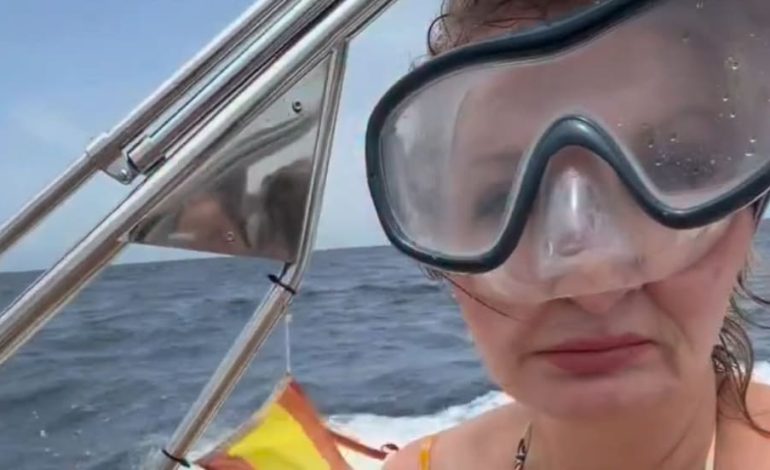 Frauke Ludowig wird auf Ibiza seekrank