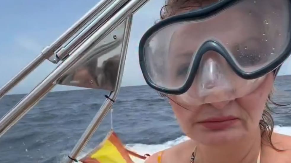 Frauke Ludowig wird auf Ibiza seekrank