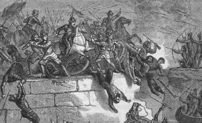 Die Eroberung des Aztekenreiches: Flucht und Rückkehr der Spanier