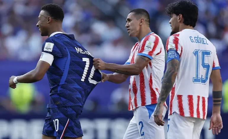 Paraguays aggressive Taktik gegen Frankreich