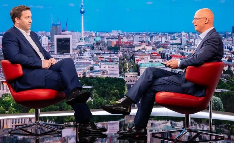 Überprüfung des ARD-Sommerinterviews mit Vizekanzler Lars Klingbeil
