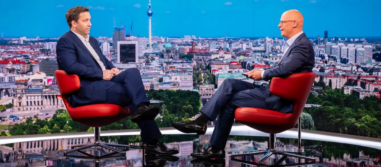 Überprüfung des ARD-Sommerinterviews mit Vizekanzler Lars Klingbeil