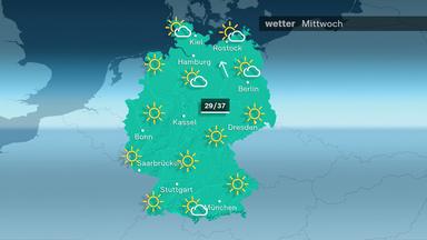 Hitzewelle am Mittwoch: Südwesten Deutschlands erwartet bis zu 38 Grad