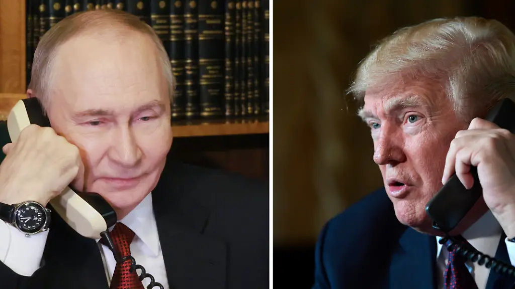 Russisches Telefonat: Putin informiert Trump über Ukraine