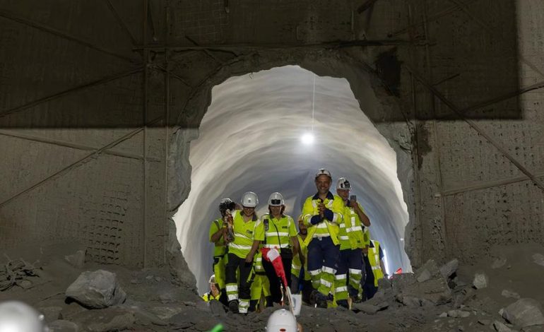 Brennerbasistunnel erreicht bedeutenden Durchschlag