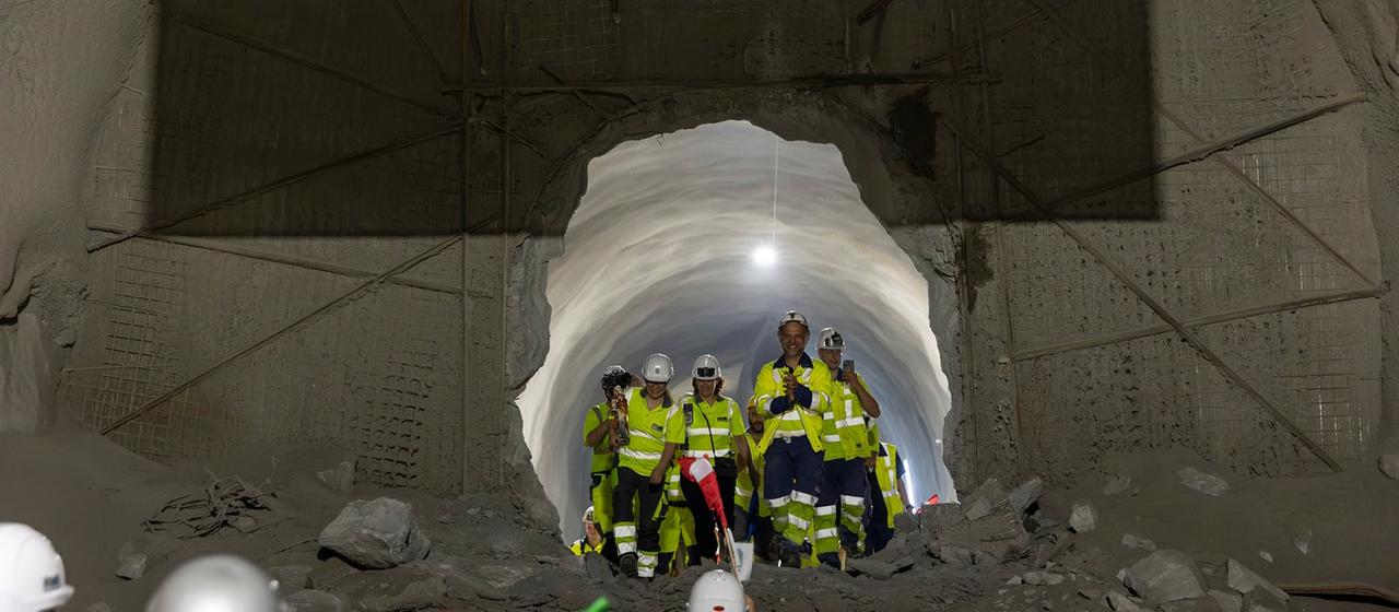 Brennerbasistunnel erreicht bedeutenden Durchschlag
