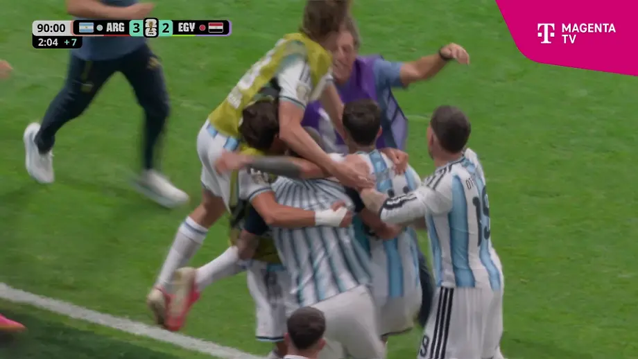 Argentinien feiert dramatischen Comeback-Sieg gegen Ägypten