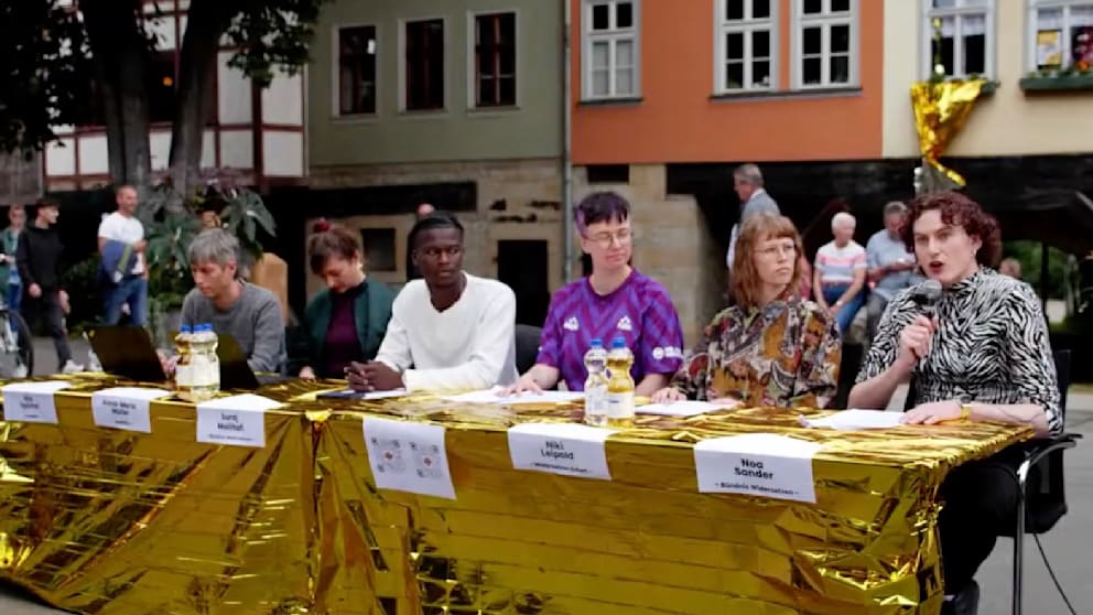 Gewalt gegen Journalisten beim AfD-Parteitag in Erfurt