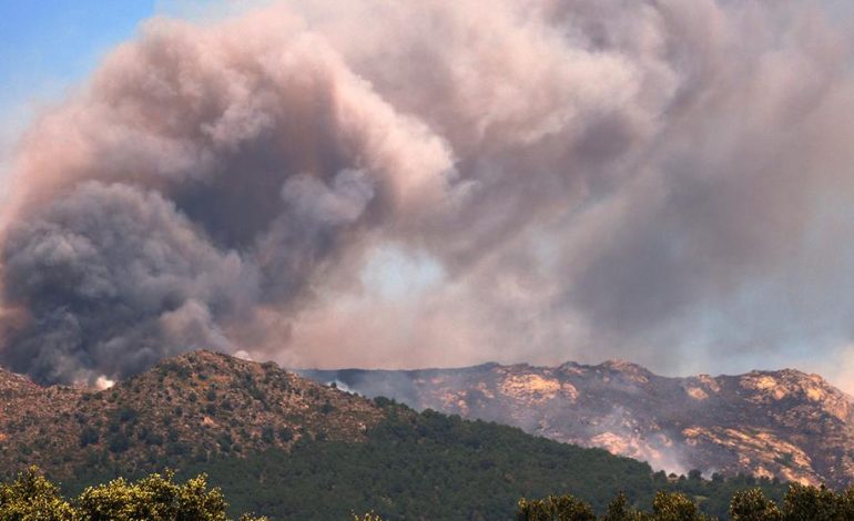 Feuerfront bedroht Madrid: Notstand ausgerufen