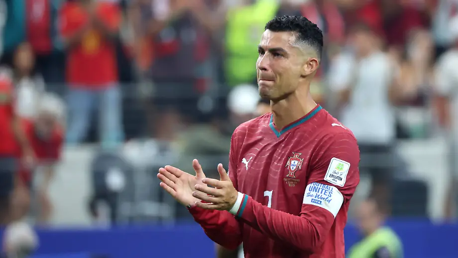 Cristiano Ronaldo verabschiedet sich weinend nach WM-Ausscheiden