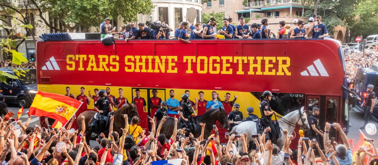 Spanien feiert seine WM-Triumphatoren