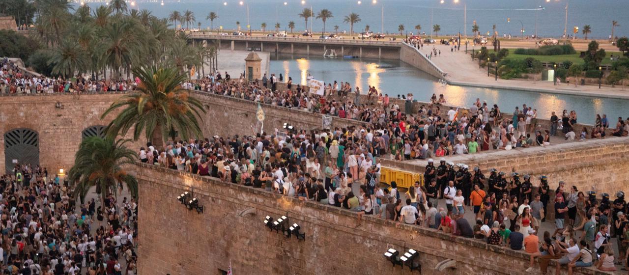 Mallorca am Limit: Protest gegen Tourismus