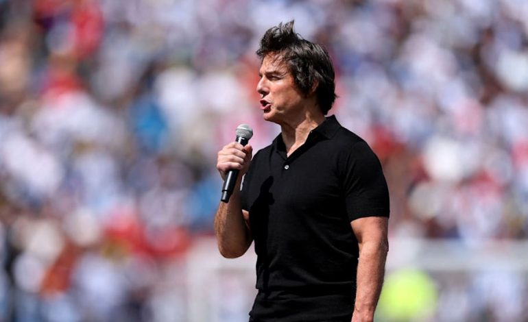 Tom Cruise und seine emotionale Rede an die Fußballfans