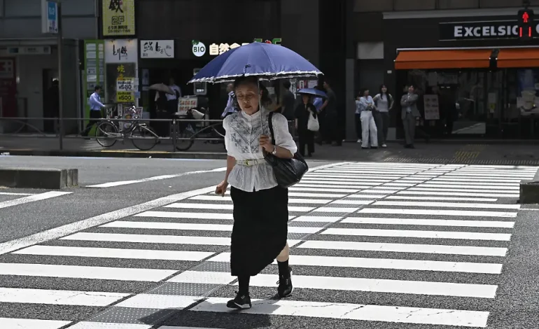 Extreme Hitzewelle in Japan: Fünfter Tag mit über 40 Grad