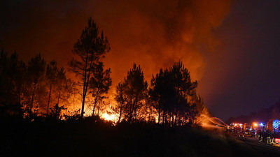 Waldbrände in Frankreich und Spanien: Ein Kampf gegen die Flammen