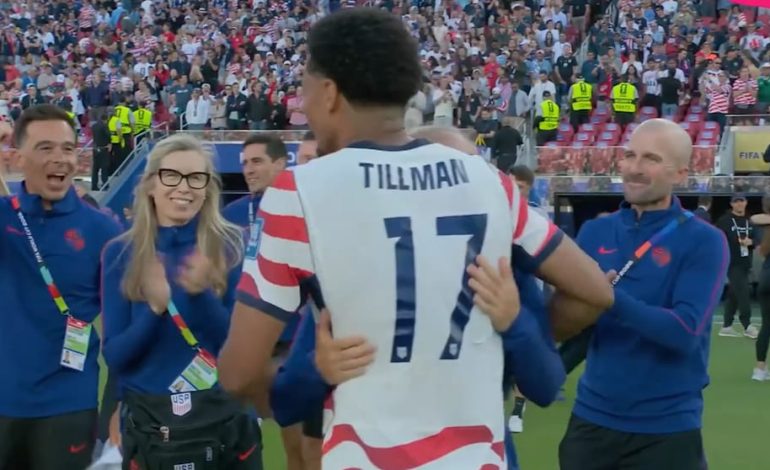 Emotionaler Jubel der US-Amerikaner nach Fußball-Sieg