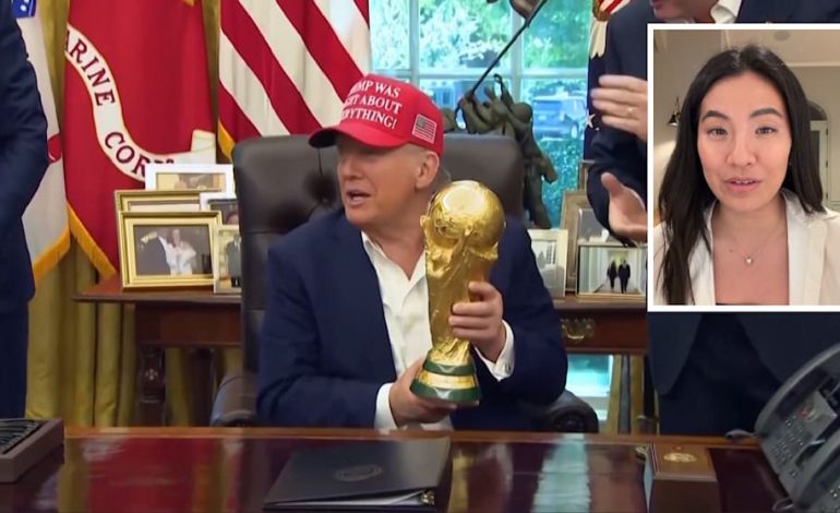 Trump bei der WM: Politische Spannungen beim Finale