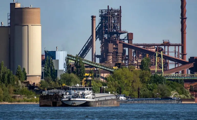 Thyssenkrupp unter Druck durch Rhein-Niedrigwasser