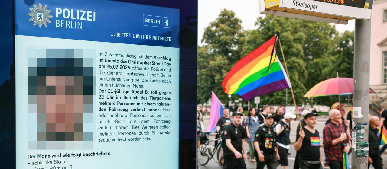 Verbindungen des mutmaßlichen CSD-Attentäters mit dem IS