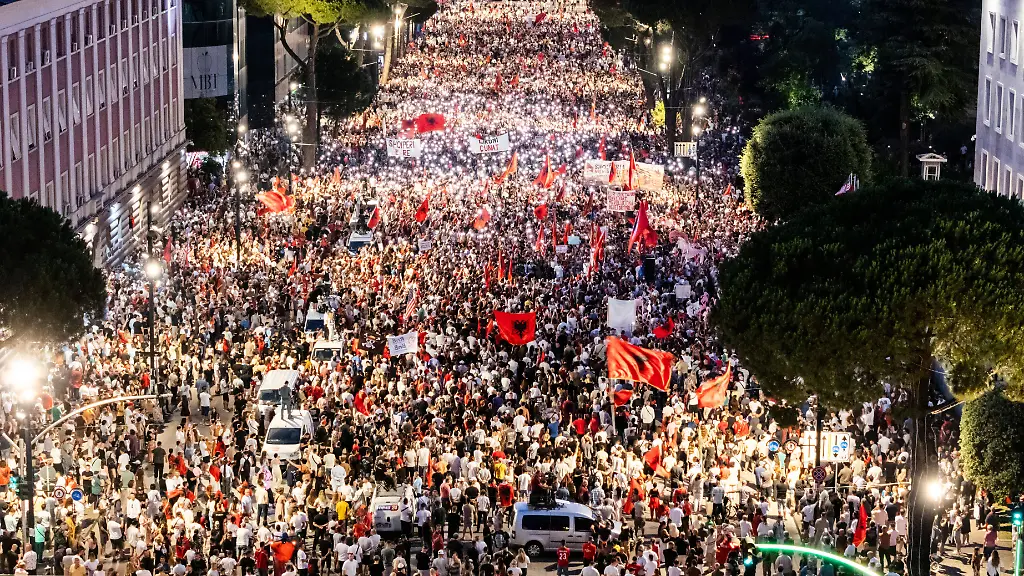 Proteste gegen Bauprojekt der Trump-Familie in Albanien weiten sich aus