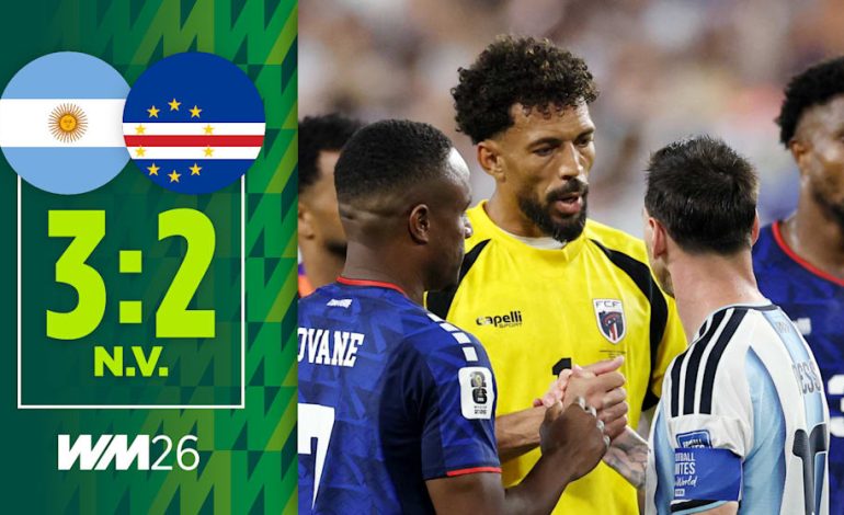 Kap Verde verpasst historische Sensation bei der WM