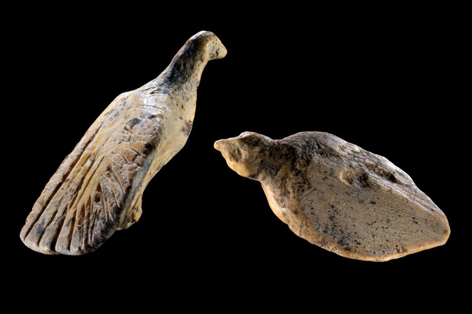 Vogelfiguren aus dem Hohle Fels