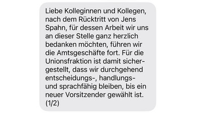 Rücktritt von Jens Spahn und dessen Auswirkungen