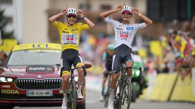 Ein weiterer triumphaler Sieg für Tadej Pogacar bei der Tour de France