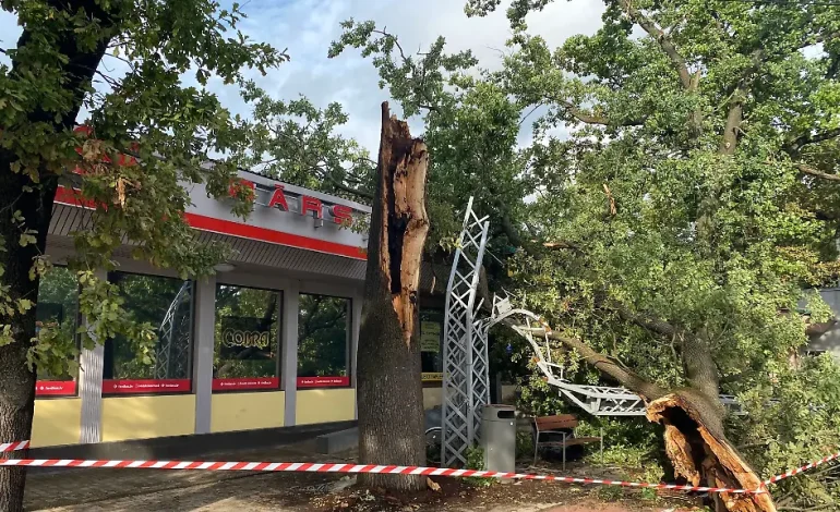 Unwetter im Baltikum verursacht massive Schäden