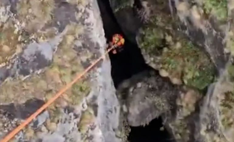 Spektakuläre Rettungsaktion in den Schweizer Alpen
