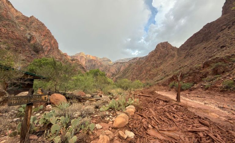 Erdrutsch im Grand Canyon: Suche nach Vermissten
