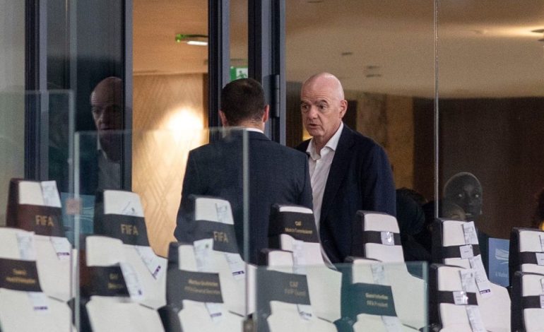 Fifa-Präsident Infantino demonstriert Zusammenhalt nach Krise
