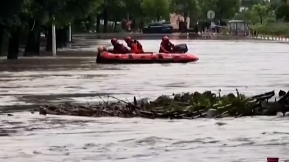 Taifun „Dolphin“ verursacht massive Überflutungen in Ostchina
