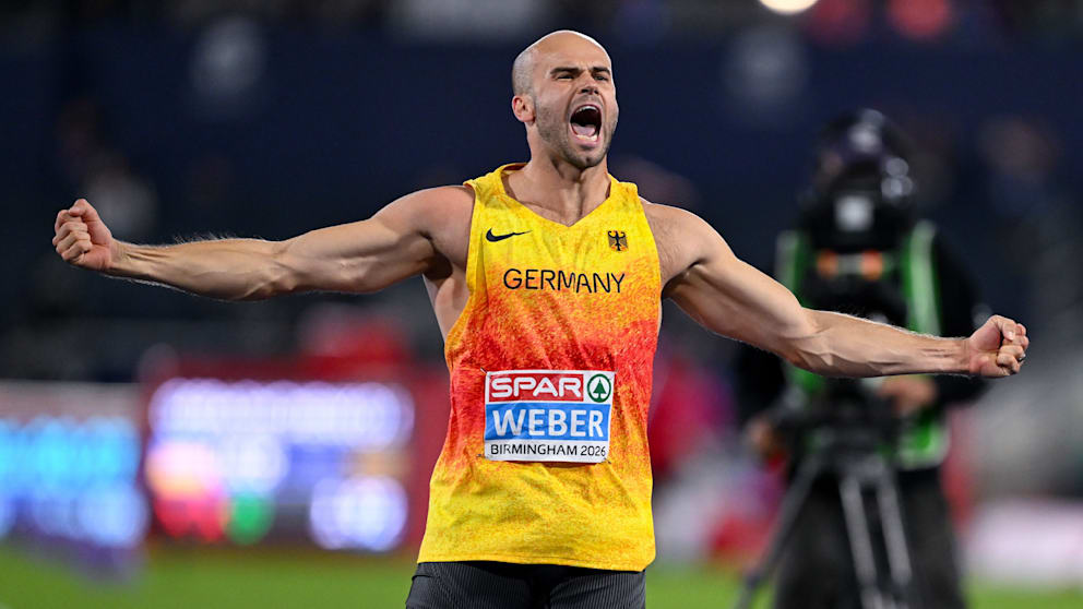 Sprint-Staffel holt Silber: Mit Sensationswurf zu EM-Gold