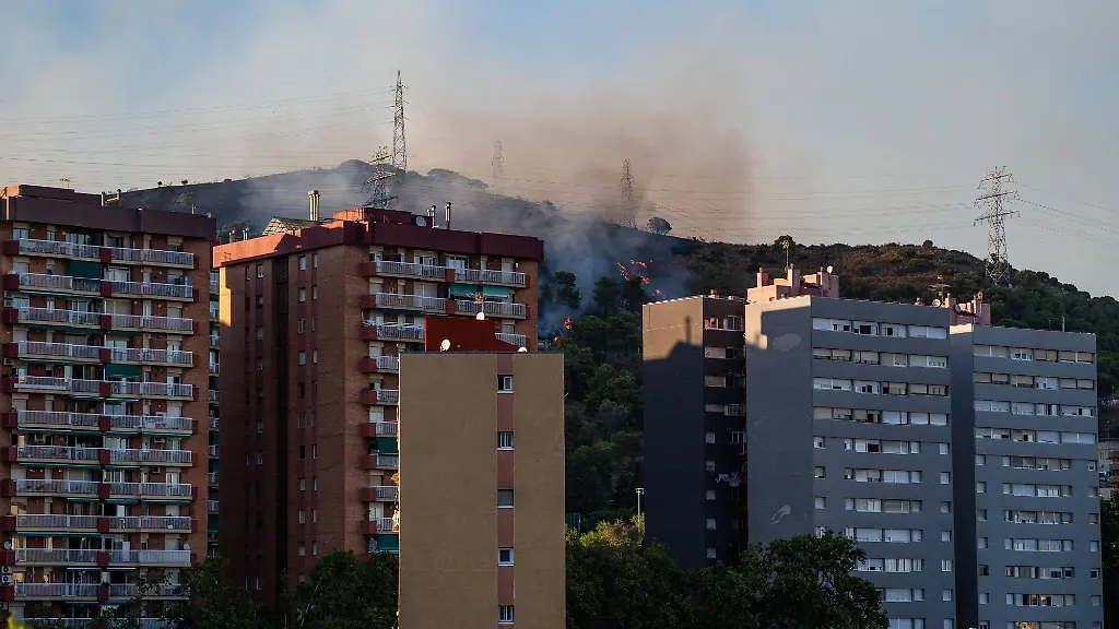 Bewohner in Barcelona wegen Waldbrand evakuiert