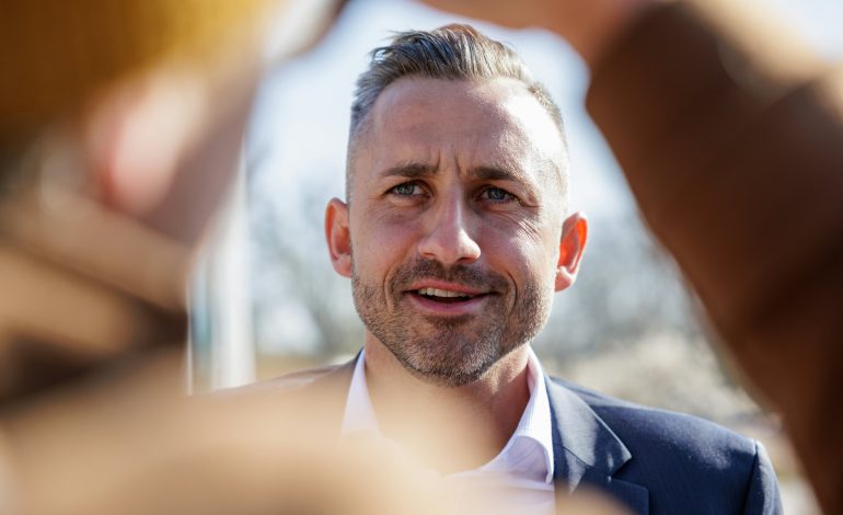 Ulrich Siegmund und sein Wahlkampf in Sachsen-Anhalt