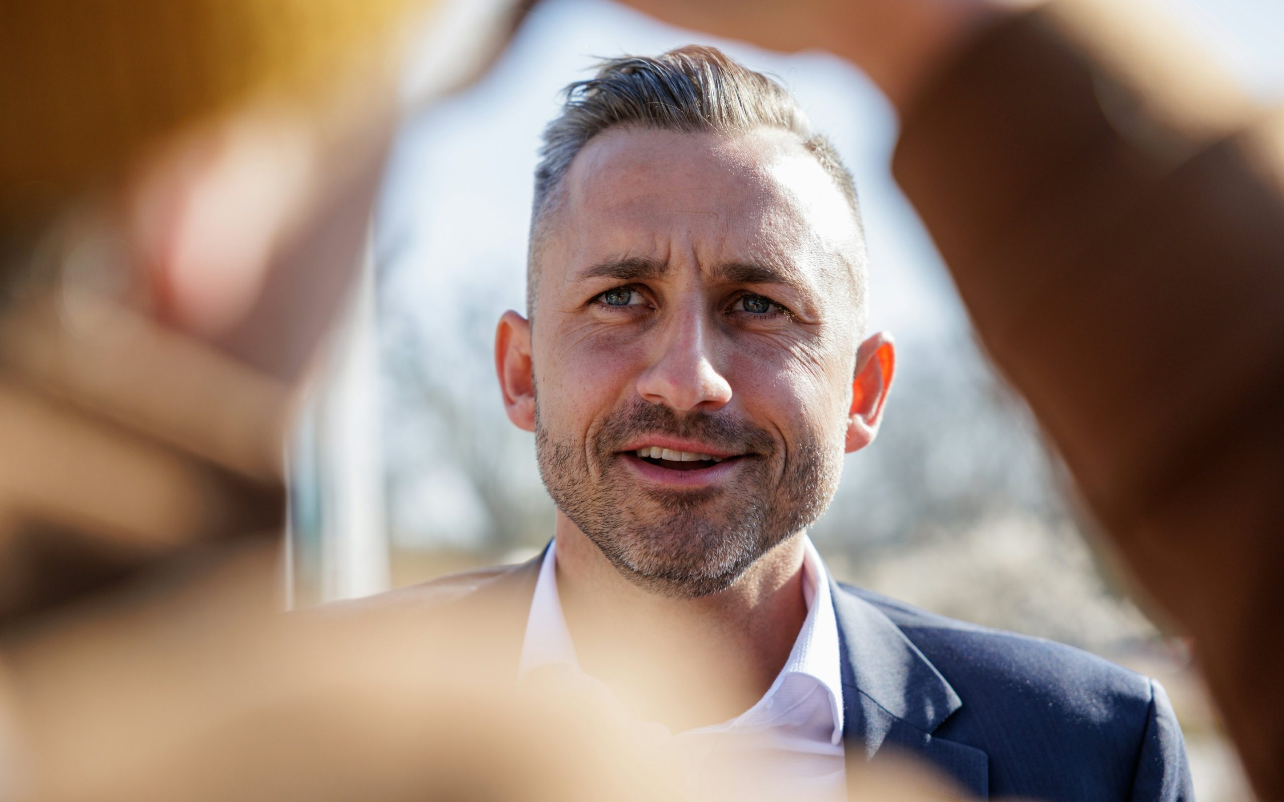 Ulrich Siegmund und sein Wahlkampf in Sachsen-Anhalt