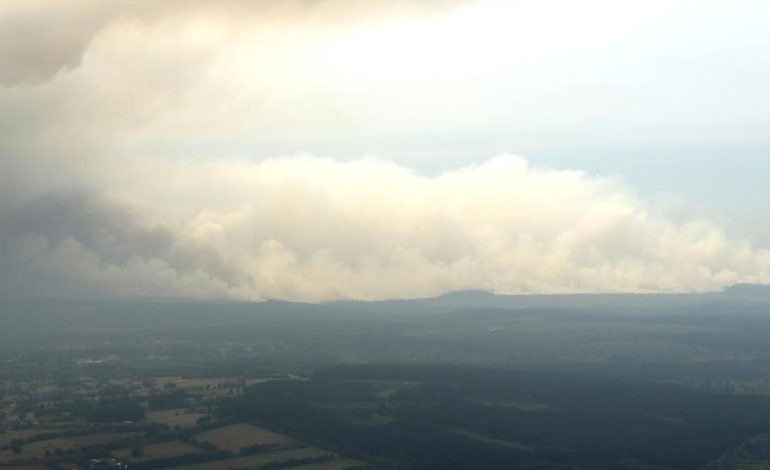 Fortschritte bei der Brandbekämpfung im Hürtgenwald