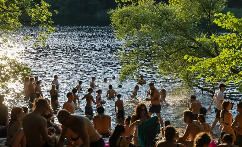 Schwimmen im Badesee birgt höhere Gesundheitsrisiken