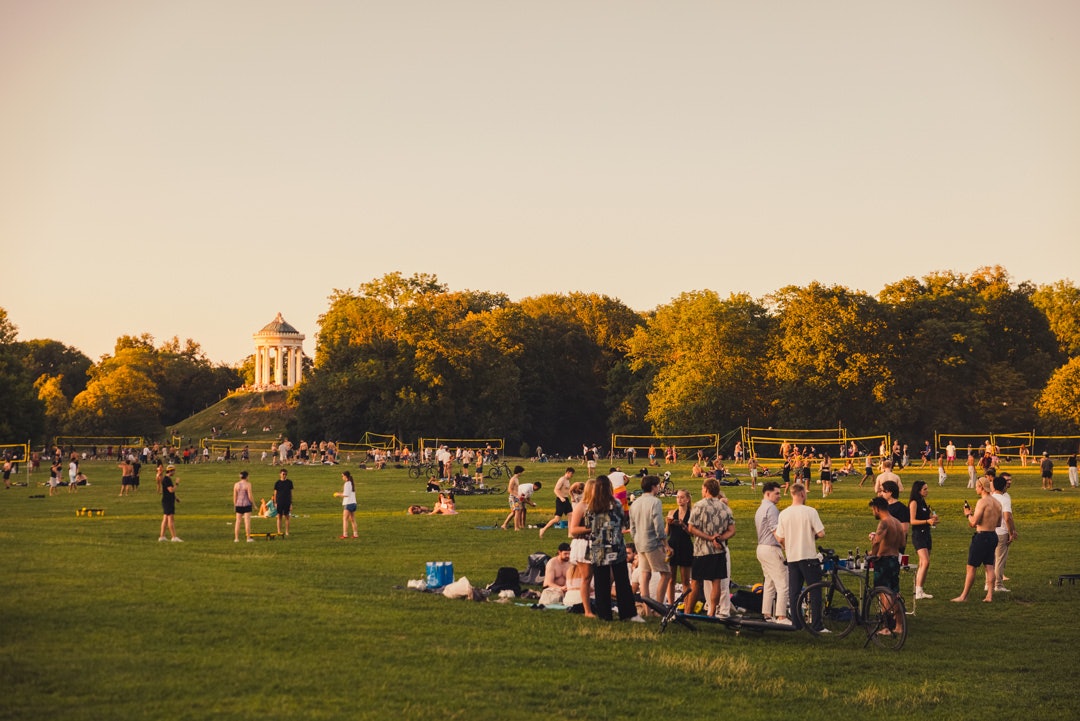 Ein Tag und eine Nacht im Englischen Garten
