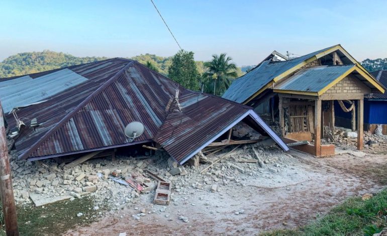 Erdbeben erschüttert die Insel Flores in Indonesien