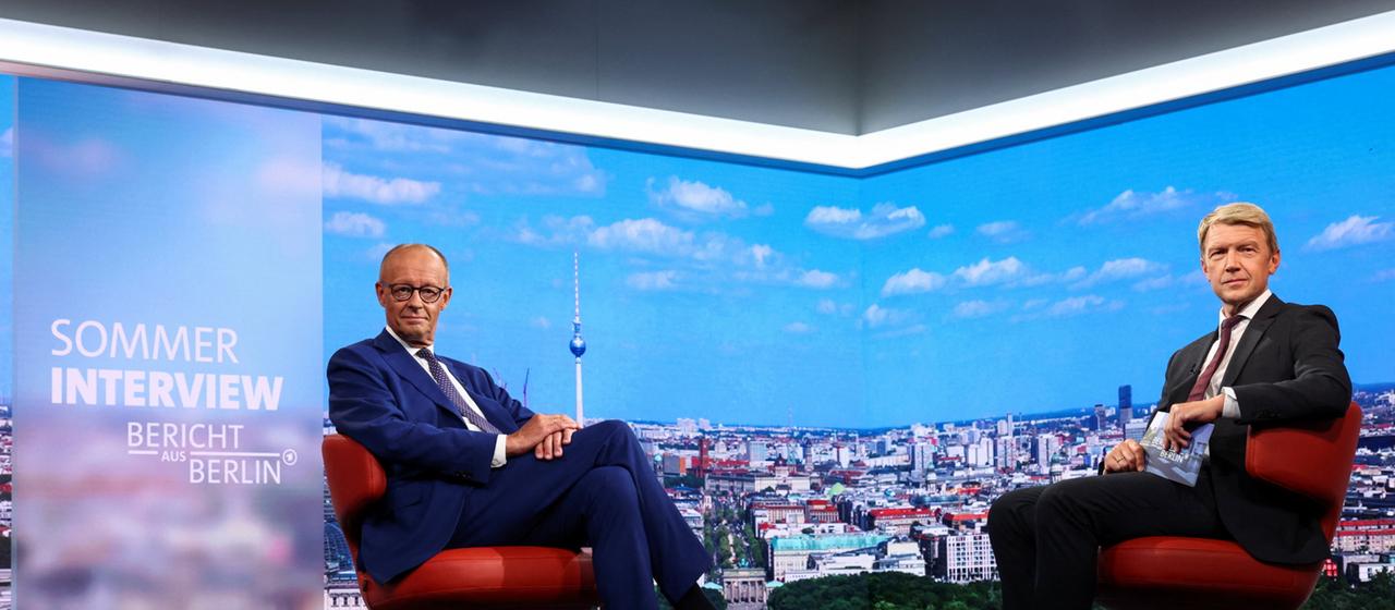 Faktenfinder Bundeskanzler und CDU-Vorsitzender: Das Interview mit Merz im Faktencheck