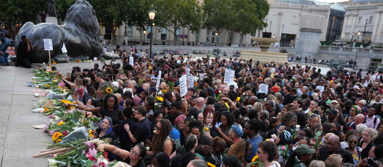 Professor Arday: Tausende bei Mahnwache in London
